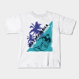 California Surfer Lettering Kids T-Shirt